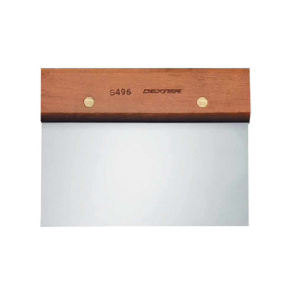 Dexter Russell 19790 Traditional™ (S496PCP) Dough Cutter/Scraper 6" X 3" Stainless Steel Blade