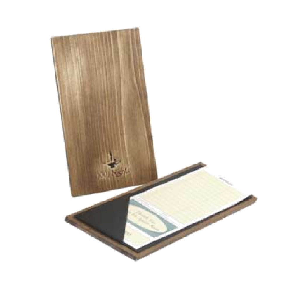 Menu Solutions AWCP Check Presenter Angled Pocket Includes "branded" Logo