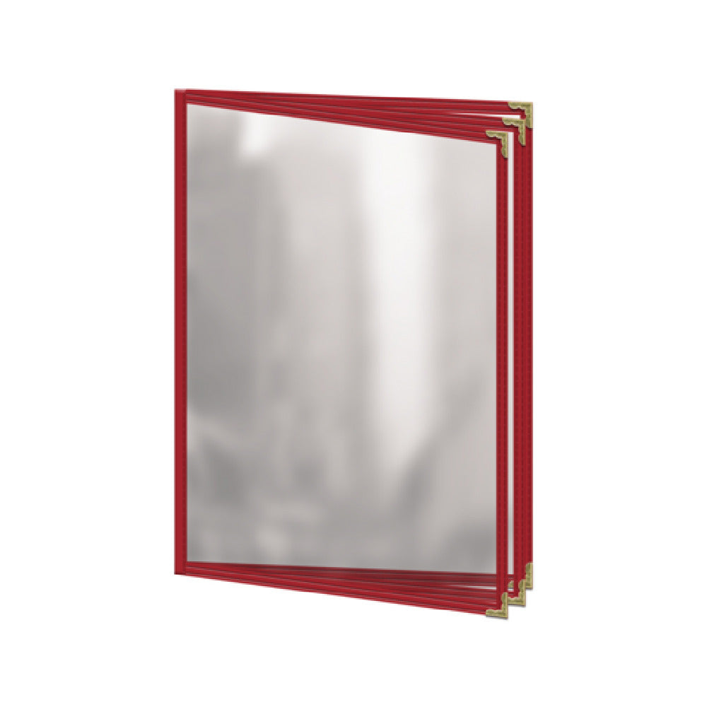 Risch TETB 8.5X11-LEATHERETTE Deluxe Sewn Leatherette Menu Cover (specify Color)