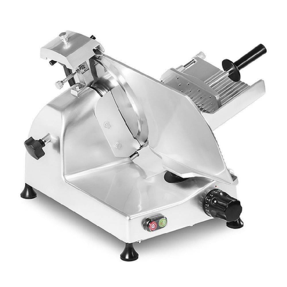 Rheninghaus RTS12 - 300 T SUPER Slicer, Manual Belt Driven, Gravity Feed