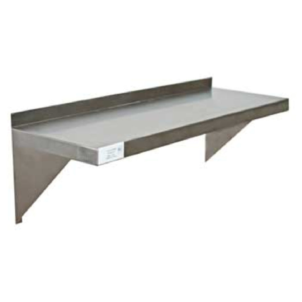 Serv-Ware SSWS1424-CWP-V - Serv-Ware - Shelving - 430 S/S Wall Shelf - Dimensions: 24" W X 14" D X 3" H