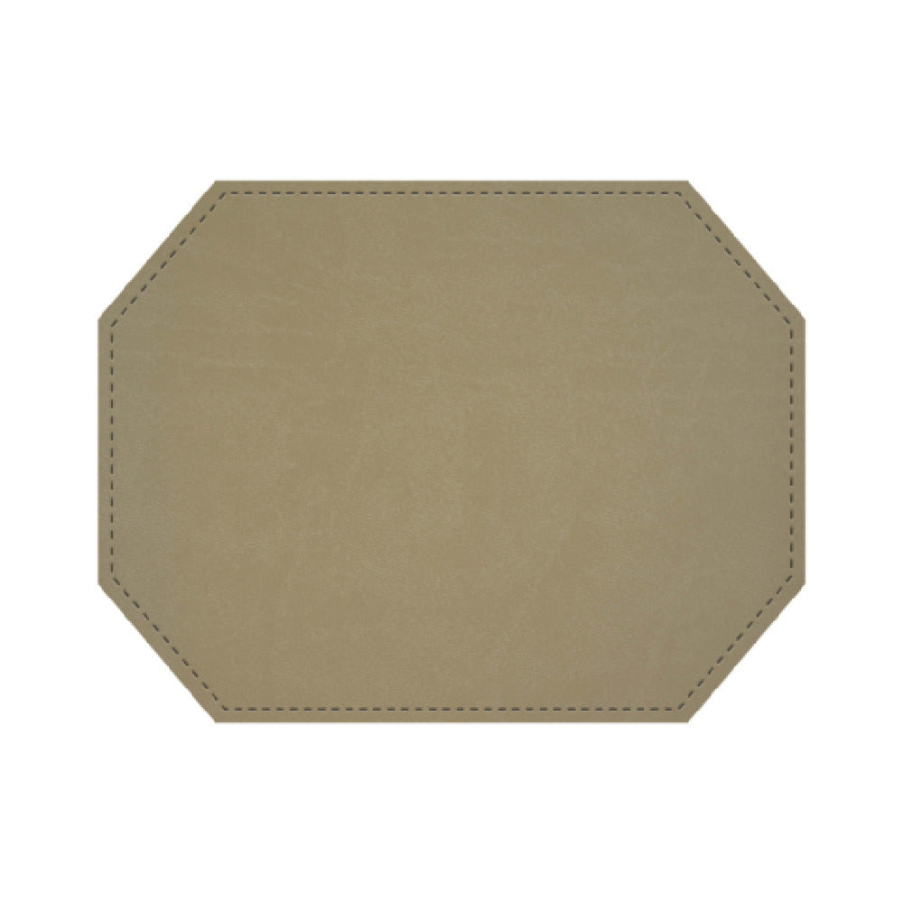 Risch TABLEMATOCT-EVERGREEN 17X13 Evergreen Bio-friendly Faux-leather Table Mat (specify Color)