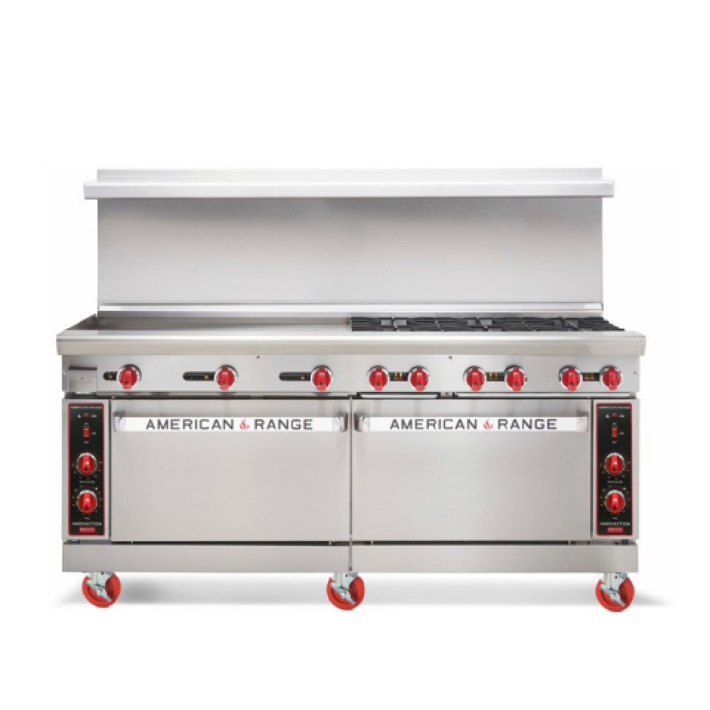 American Range AR-12-NN_NAT - Restaurant Range, Gas, 72"