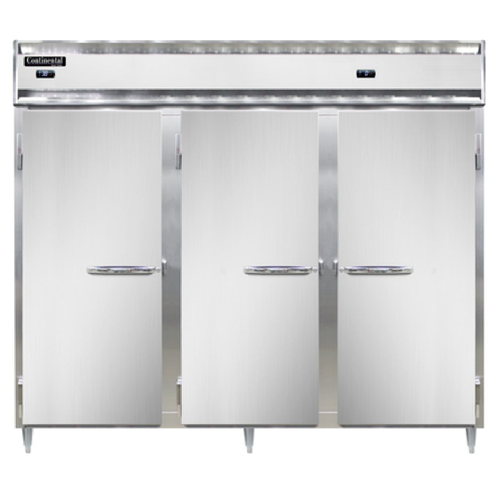 Continental Refrigerator D3RFFENSS Designer Line Refrigerator/Freezer Reach-in