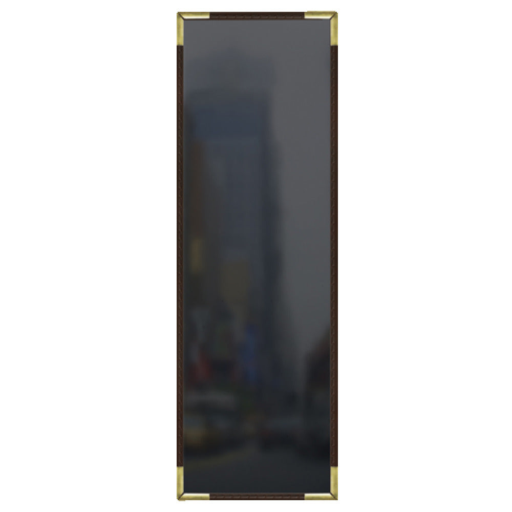 Risch SEV-1P2V 4.25X14 Seville Menu Cover 4-1/4" X 14" Single