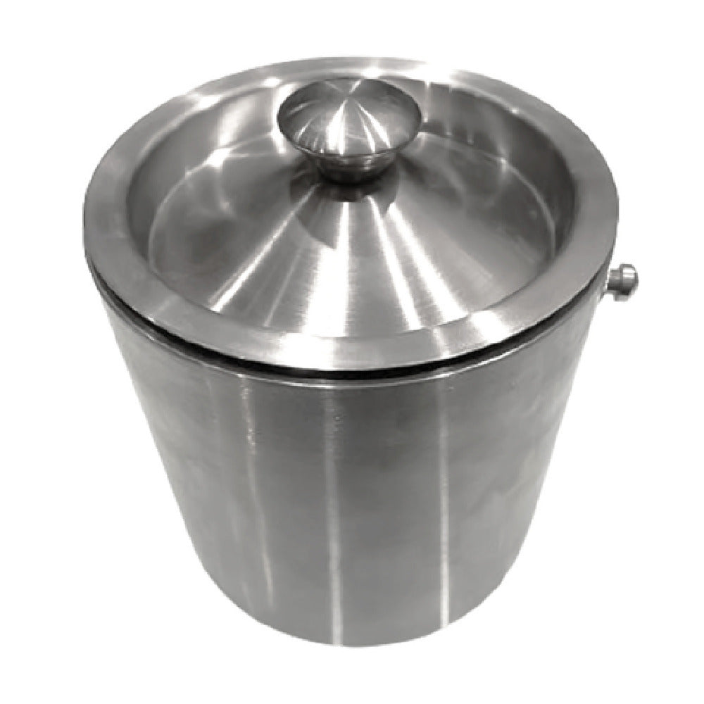 Spill-Stop 633-00 - Ice Bucket, 1.8 Quart, Stainless Steel