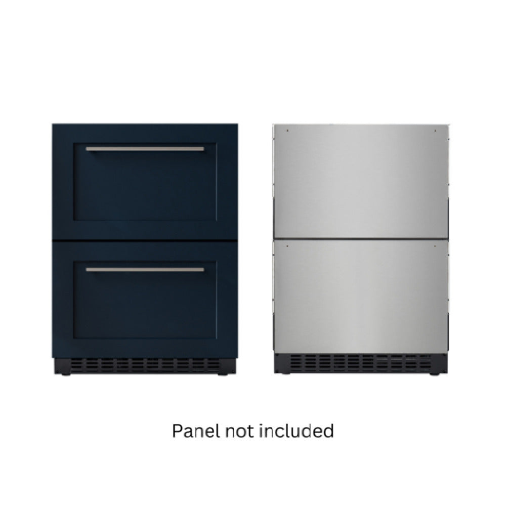Koolmore KM-BIR2D-PR KoolMore Panel Ready Drawer Refrigerator 23.20"W X 23.40"D X 33.90"H