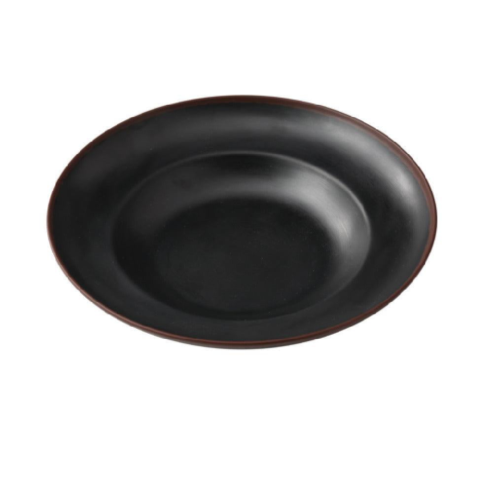 Yanco NA-810BK Nature Art Pasta Bowl 10-3/4"dia. X 2-1/4"H 12 Oz