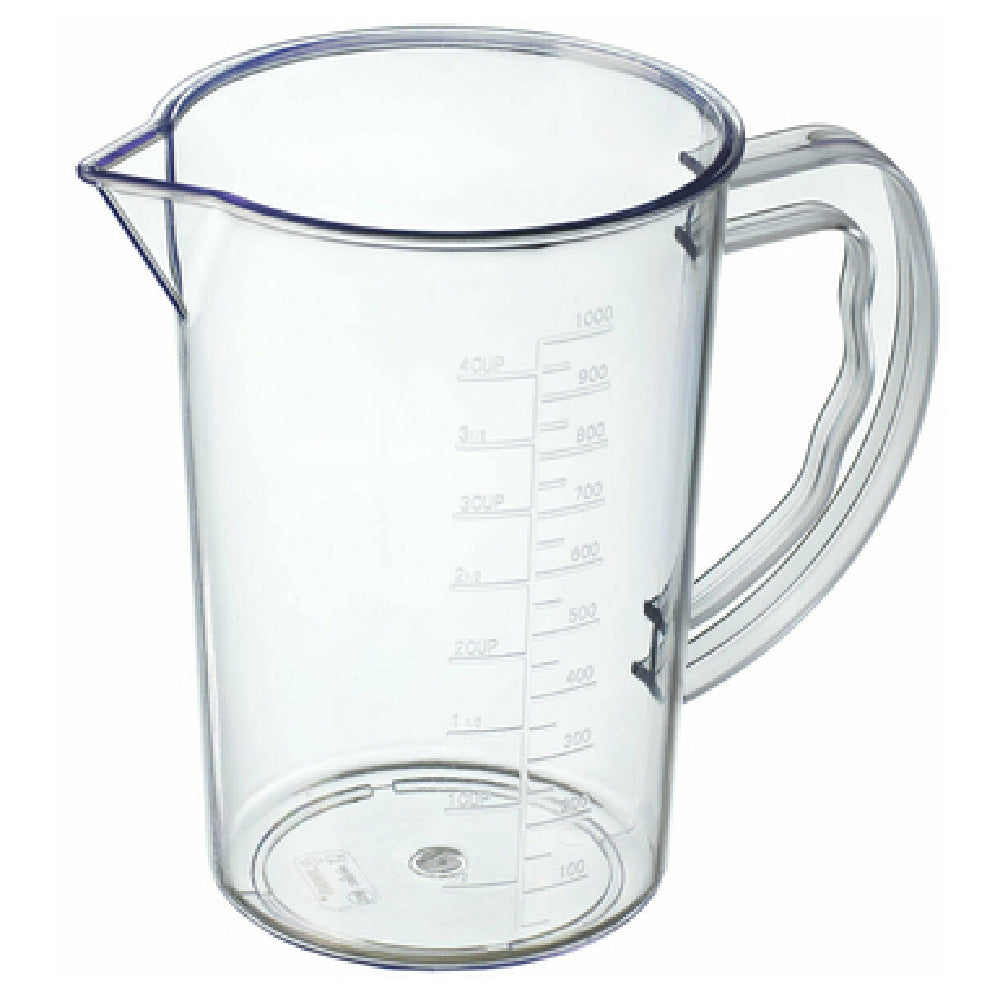 Carlisle 01364 Araven Measuring Cup 1 Qt. With Handle