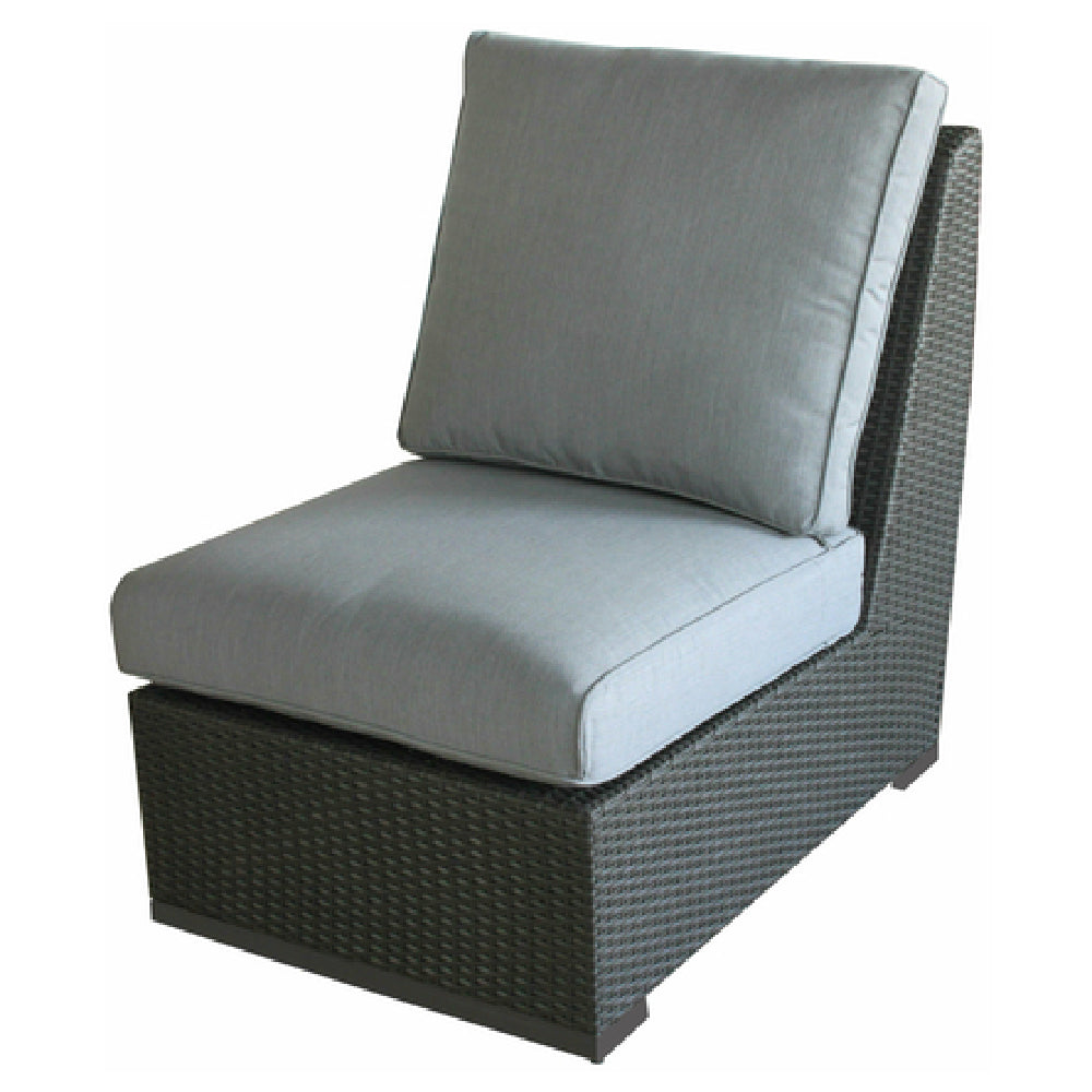 Plantation Prestige Commercial Furniture 8770200 Durango Middle Sofa Section Includes Sunbrella® Fabric Cushions