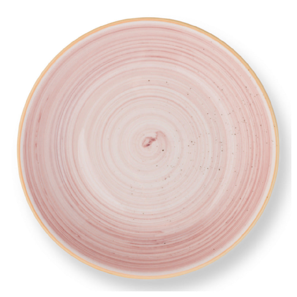 Bon Chef 2060027P-R Tavola Deep Coupe Plate 8" Dia. X 1.625"H Alumina Vitrified