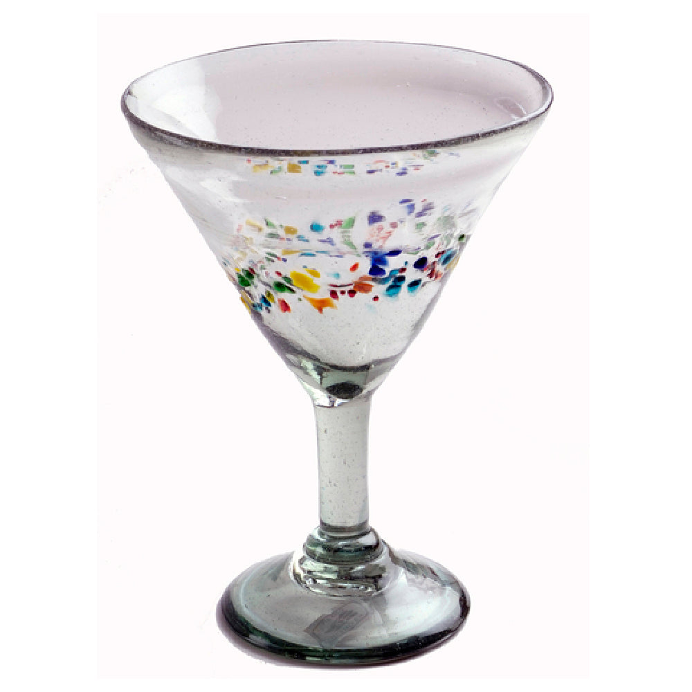 Orion Trading & Design G266-TF Tutti Frutti Classic Margarita Glass 15 Oz. 5-1/2" Dia. X 7"H