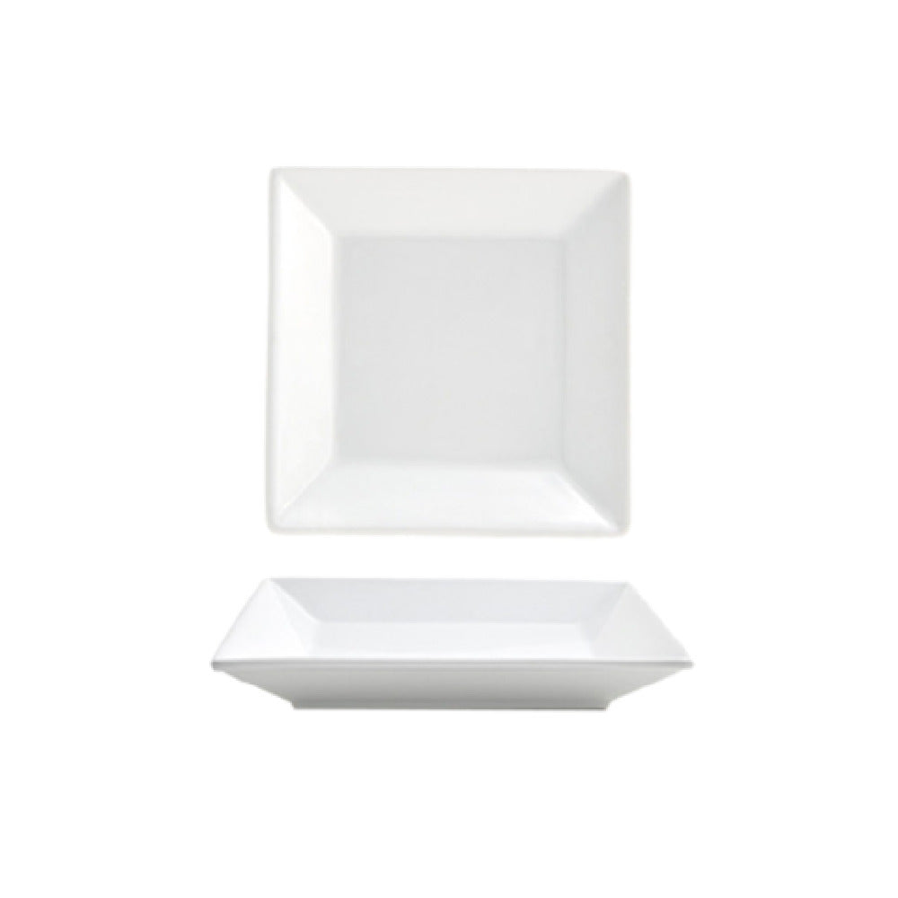 FOH DAP002WHP23 Kyoto™ Plate 5" X 5" Square