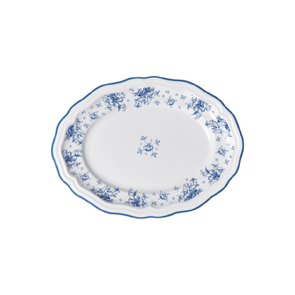 Steelite 62557FP818 Oval Platter 9.0" X 6.75" X 0.875" Adelina