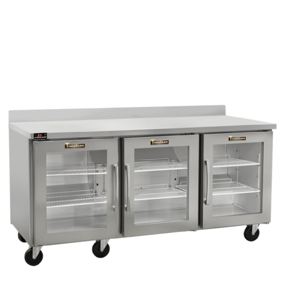 Traulsen CLUC-72R-GD-WTLRR - Dealer's Choice CLUC Series Compact Undercounter Refrigerator With Work Top