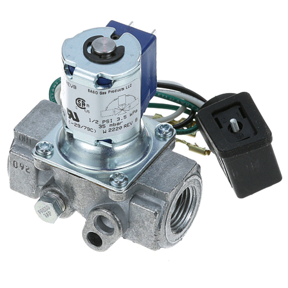 Hobart 00-411497-000F6 Solenoid Gas Valve 1/2" 120v
