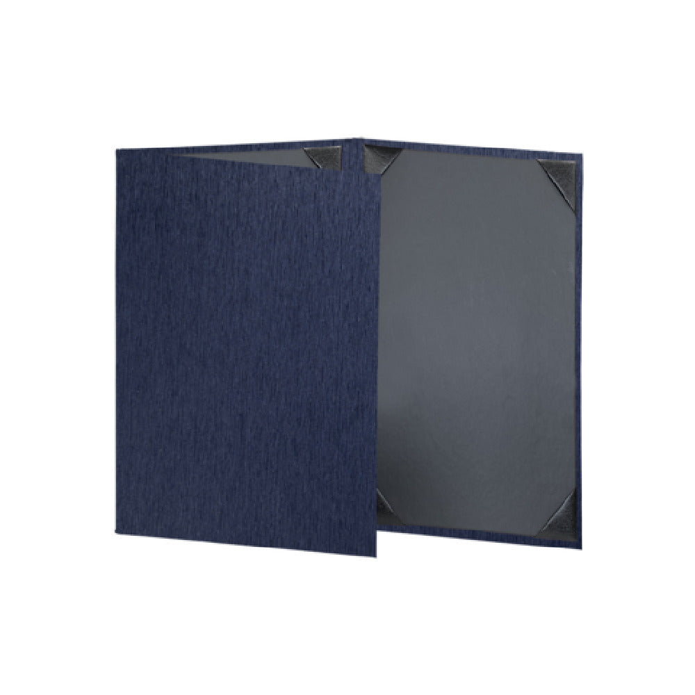 Risch STERLING-3V 5.5X8.5 Sterling Hardback Shimmer Metallic Menu Cover (specify Color)