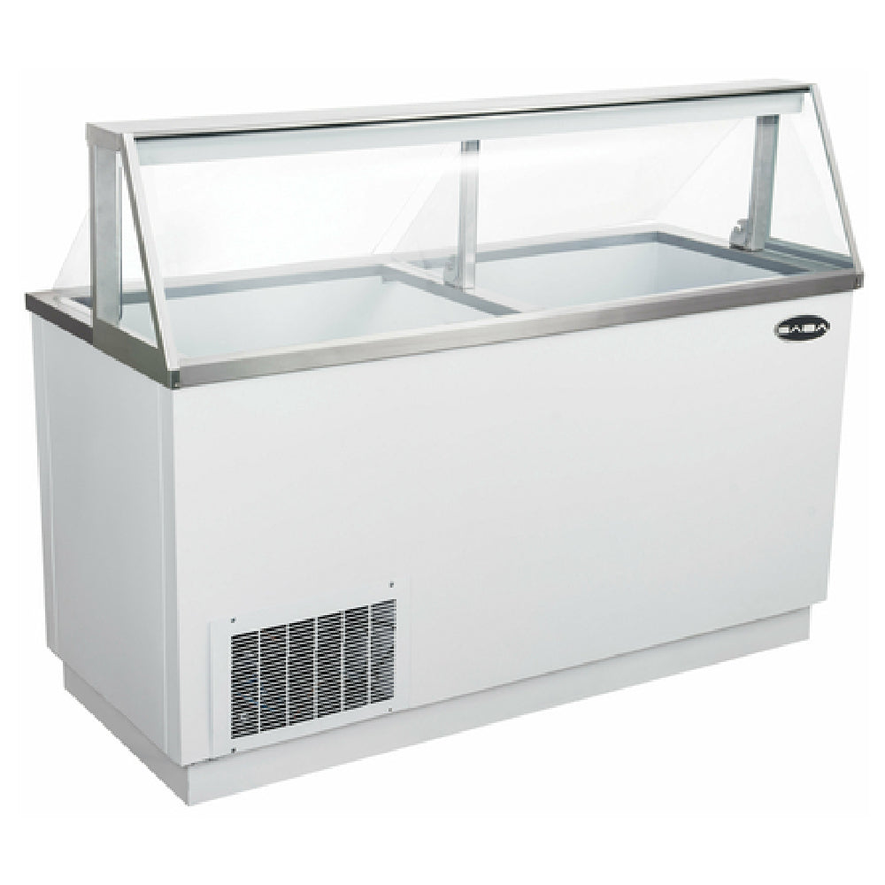 SABA SDC-66 Ice Cream Dipping Cabinet 67.75"W Holds (12) 3 Gallon Tubs