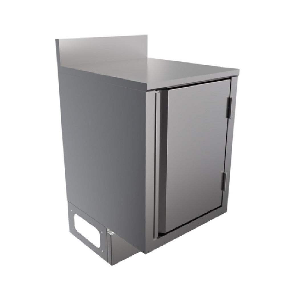 BK Resources UBC-B-21-F18H Call Series Underbar Cabinet Flat Top Pedestal Base