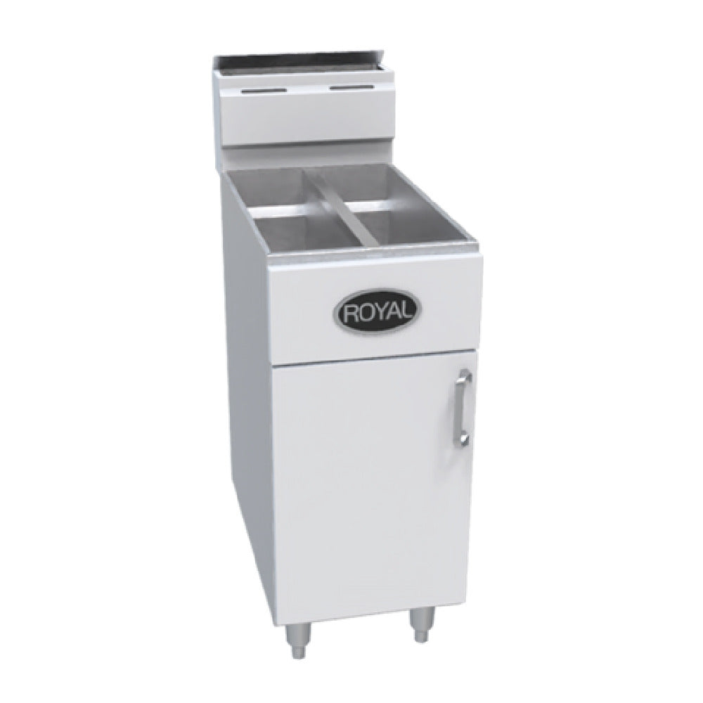 Royal Range Of California RFT-2525_NAT Fryer Gas Split