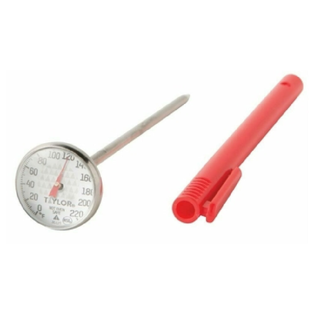 Taylor 3512FS Instant Read Thermometer 1" Dial Magnified Lens