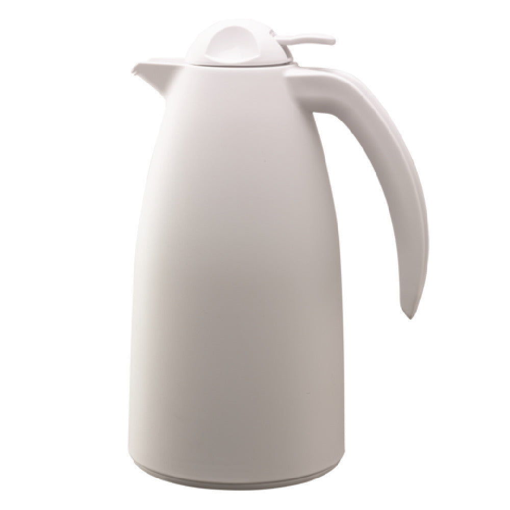 Service Ideas ALPH10WH Service Ideas Alpha Carafe Vacuum Insulated 1 Liter