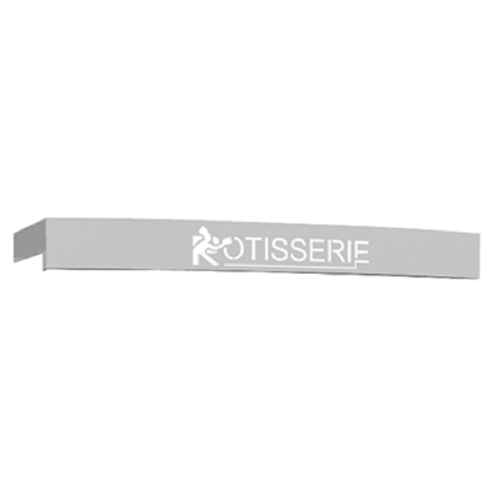 Rotisol 1375BDI Roof With Illuminated "Rotisserie" Sign (or Custom Lettering Or Logo For Additional Charge)