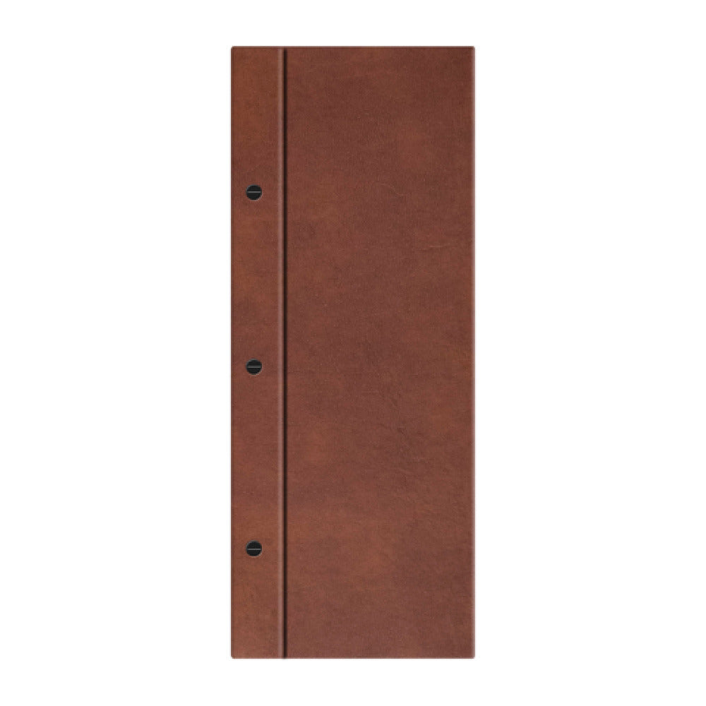 Risch CMBFF-LTH 4.25X14 Tuxedo Leather Bonded Leather Chicago Menu Board (specify Color)