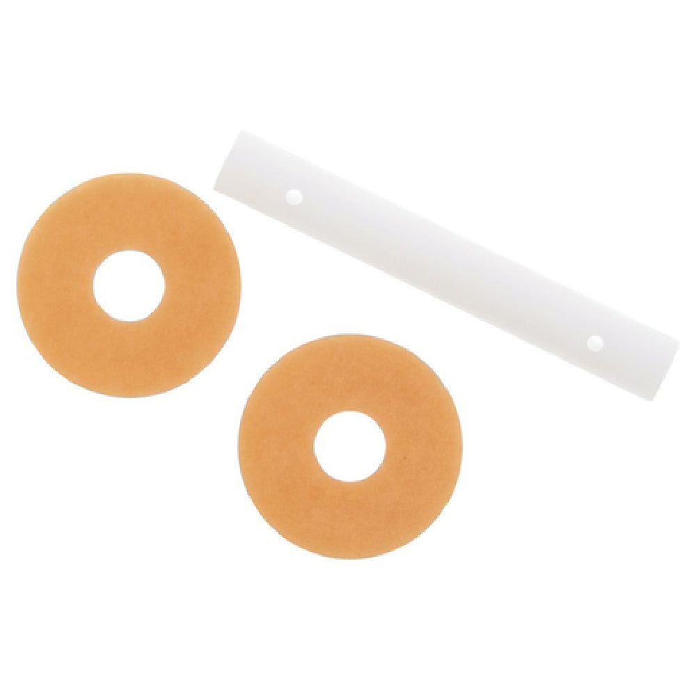 Hubert 59146 - Replacement Spindle, For Cheese Slicer #69949,1-5/8" X 1/4"H, With (2) Bakelite Washers
