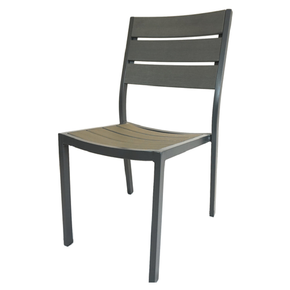 Plantation Prestige Commercial Furniture 8770700-04 Durango Side Chair Stackable Armless