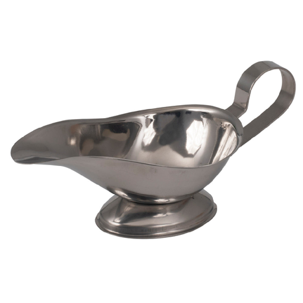 Stanton Trading 4003 - Gravy Boat, 3 Oz., Handle And Foot Welded To Body