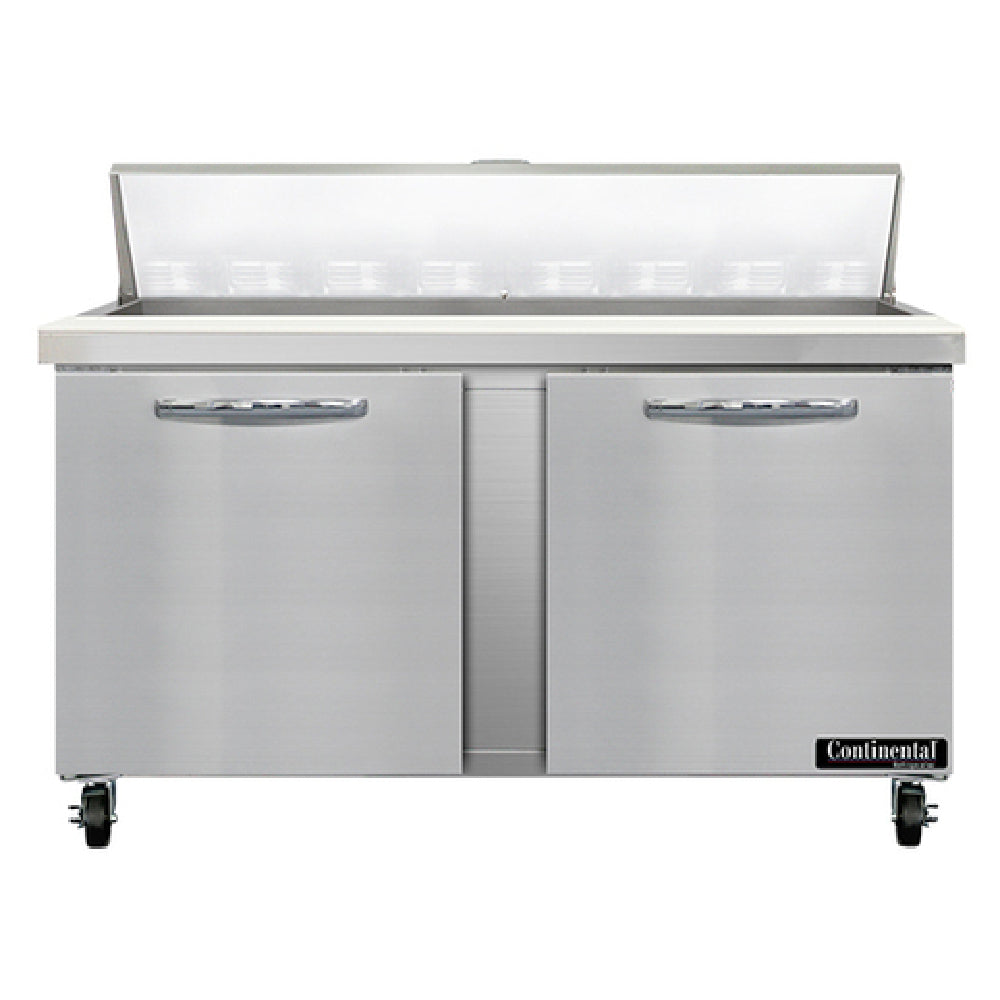 Continental Refrigerator SW60N16 Sandwich Unit 60"W 17.0 Cu Ft Capacity