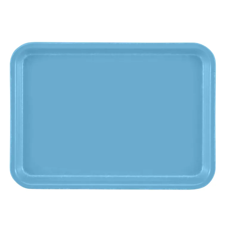 Cambro 57518 Camtray® Rectangular 4-15/16" X 6-15/16" Robin Egg Blue