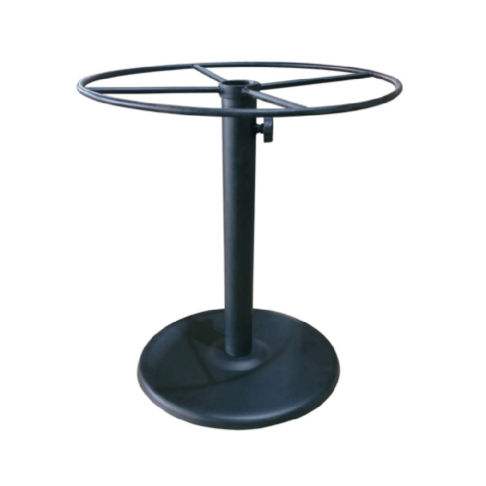 Plantation Prestige Commercial Furniture 2322700-01 Spun Cafe Table Base Dining Height 22" Dia. Spread