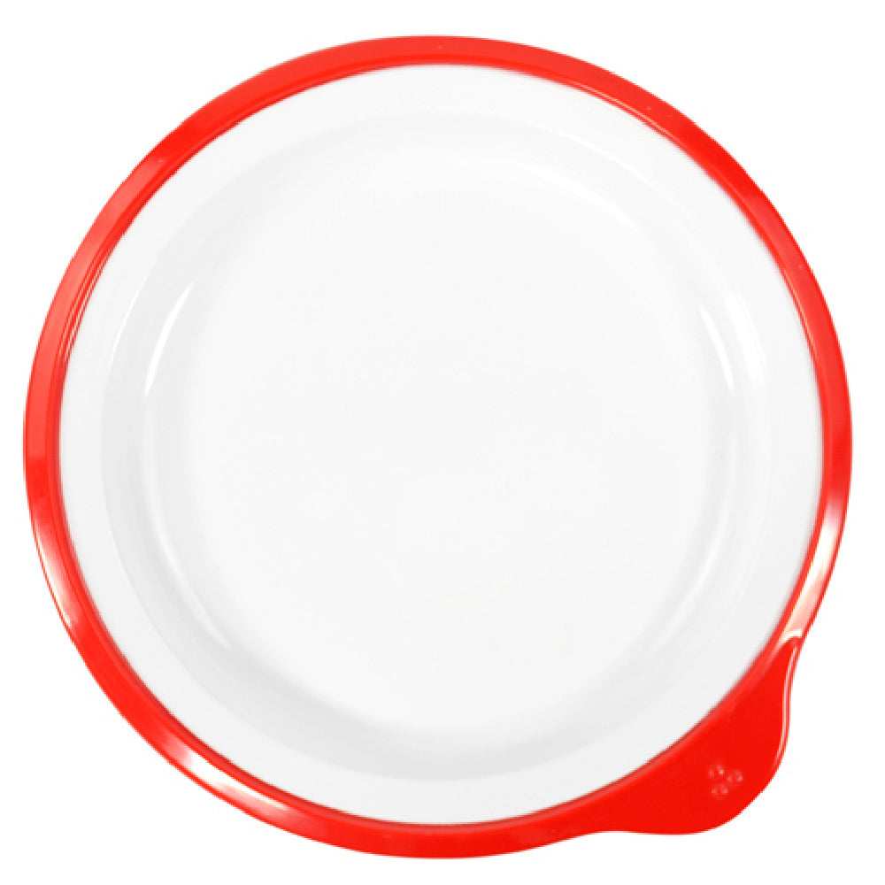 Bauscher Hepp T3830R - Low Plate, 4-1/2 Oz., 6-7/10"W X 7-1/5"D X 4/5"H