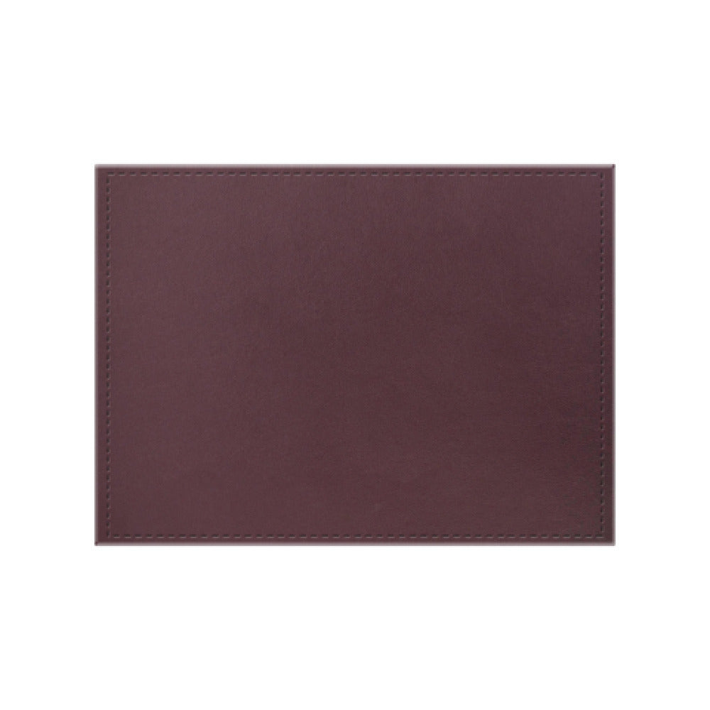 Risch TABLEMAT-IRI 15X11 Iridescent Shimmer Faux-leather Table Mat (specify Color)