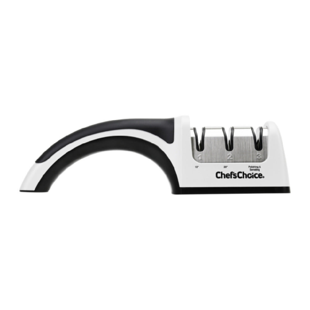Edgecraft 4643009 - Chef'sChoice AngleSelect Model 4643 Professional Manual Knife Sharpener For Straight Edge And Serrated Knives