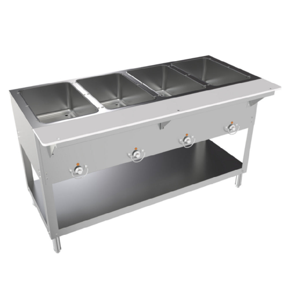 BK Resources ST-SW-4 Steam Table Electric 4-pan Sealed Well Design