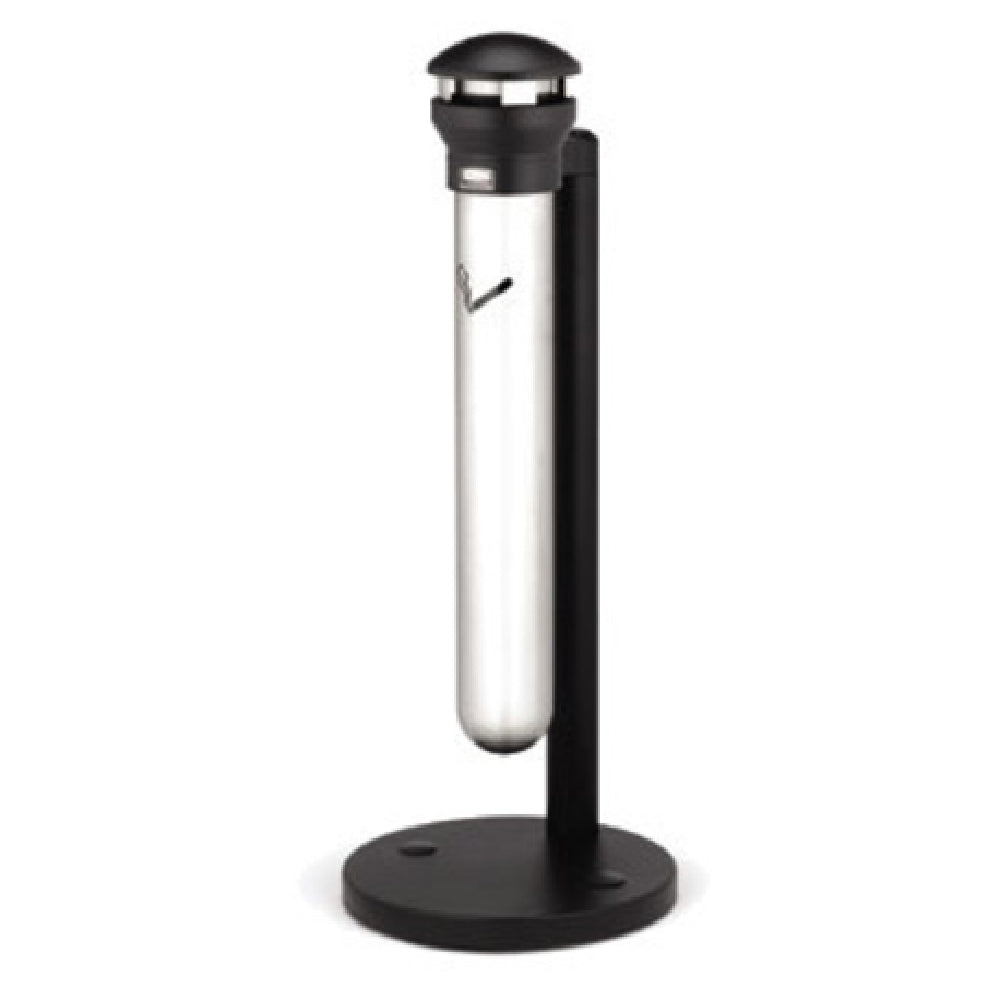 Rubbermaid FG9W3100SSBLA - Infinity™ Smoking Receptacle, 15-1/2"W X 39-3/5'H, Base Mount