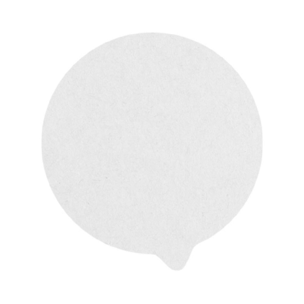 PacknWood 210OPCO200W - Opercover White, 7.87"dia, Recycleable