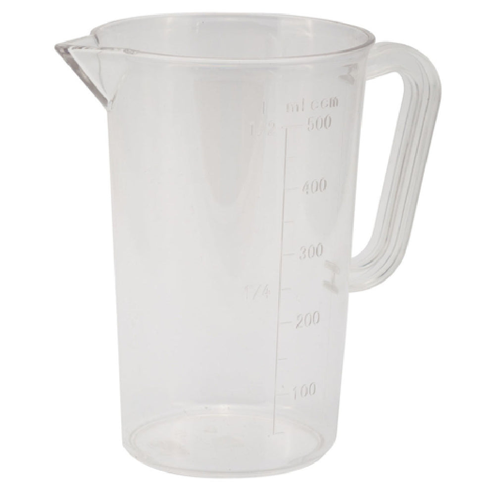 Alegacy Foodservice Products PCML05 E™ Economy Measuring Cup 1/2 Qt. With Handle & Spout
