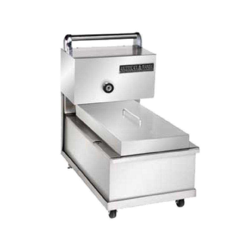 American Range ARPFS-85 - Portable Fryer Filter System, 85 Lb. Oil Capacity, 1/2" Dia. Teflon Lined