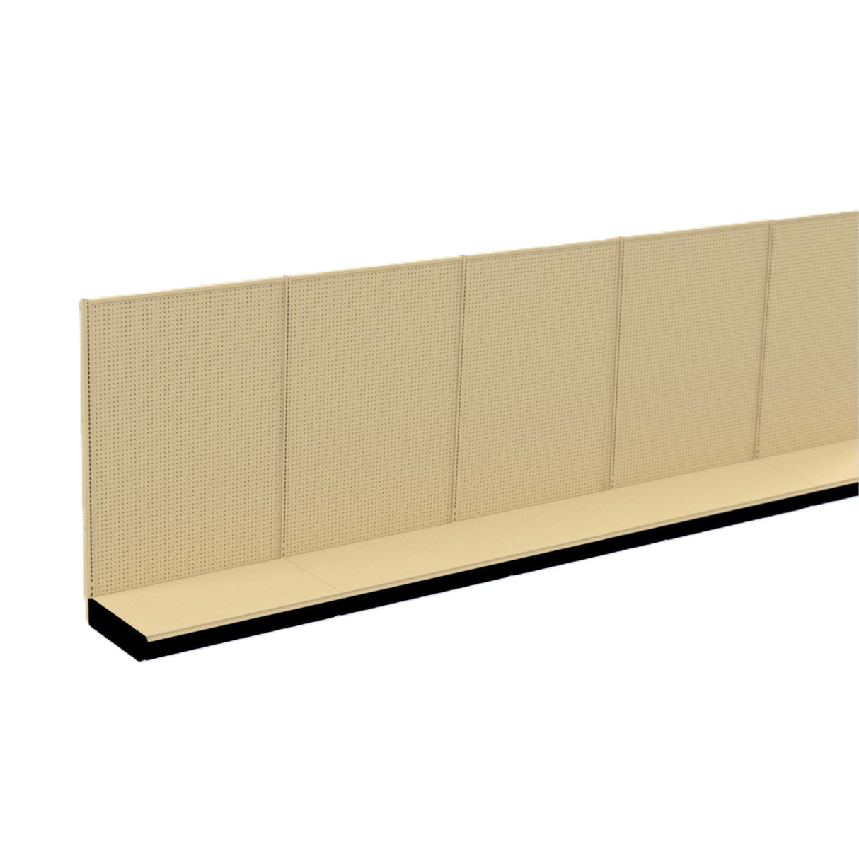 Kent Unlimited WL2018072_IVORY Wall 240"W X 18"D X 72"H Ivory