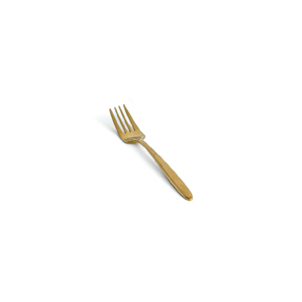 FOH FSF008GOS23 Luca Salad Fork 7" Matte Brass