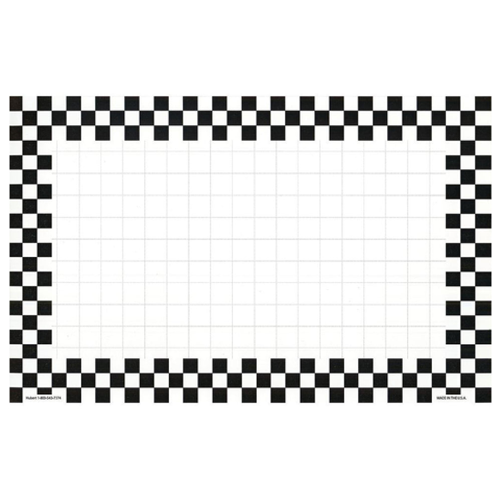 Hubert 70176 - Sign Card, 11" X 7", Rectangular