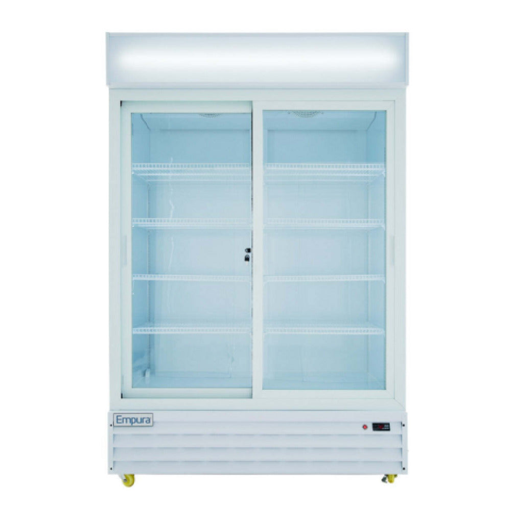 Empura ESM-42W - Refrigerated Merchandiser, 52.36"W X 27.56"D X 79.65"H, 42 Cu. Ft. Capacity