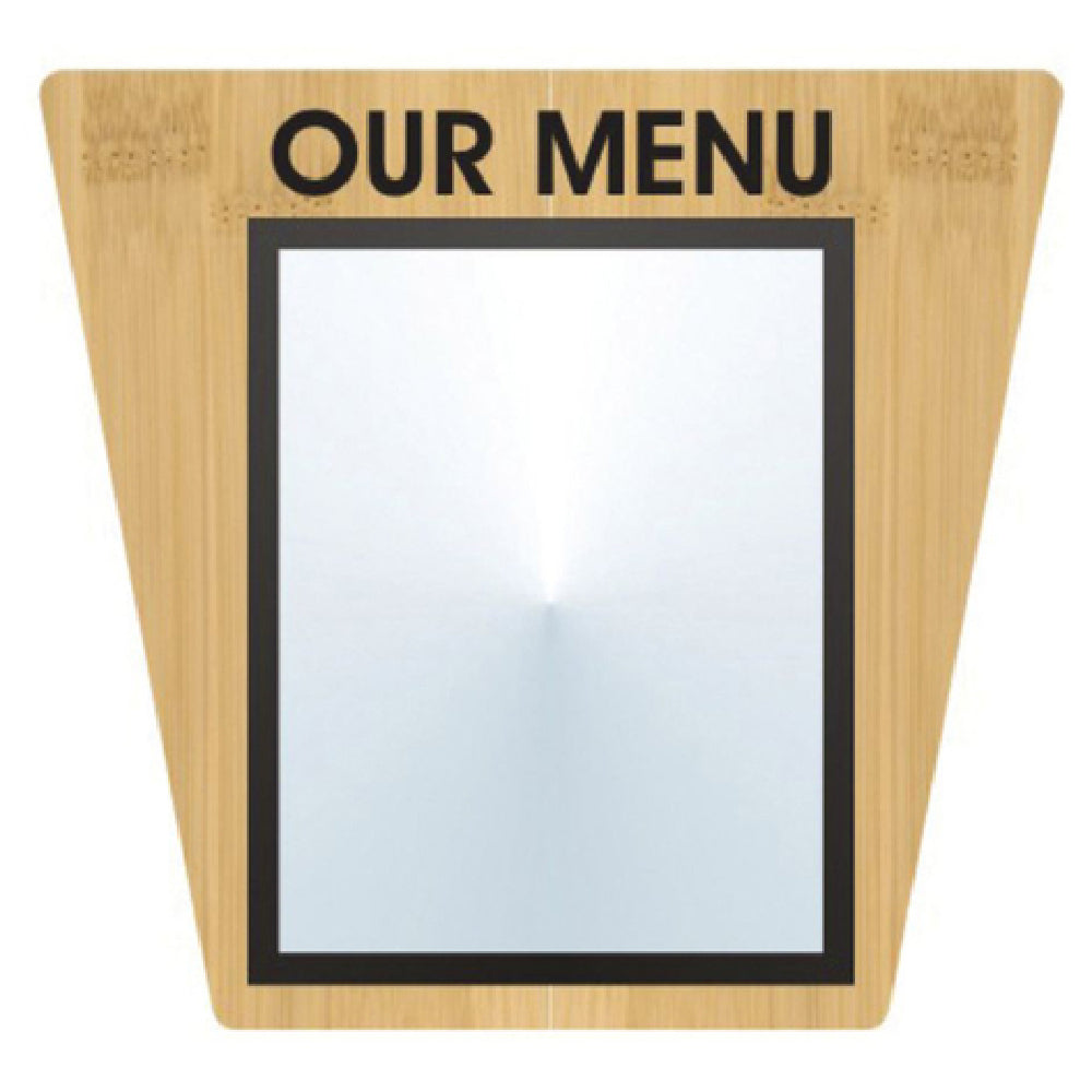 Hubert 28938 - Menu Board, 1-pocket, Wall-mount