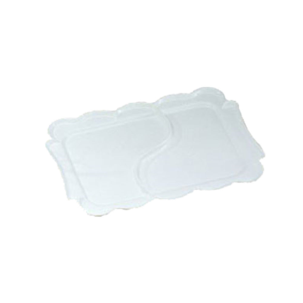 Bon Chef 2097DTAN - Queen Anne Divided Platter, 15" X 22", Aluminum With Ceramic-look Coating