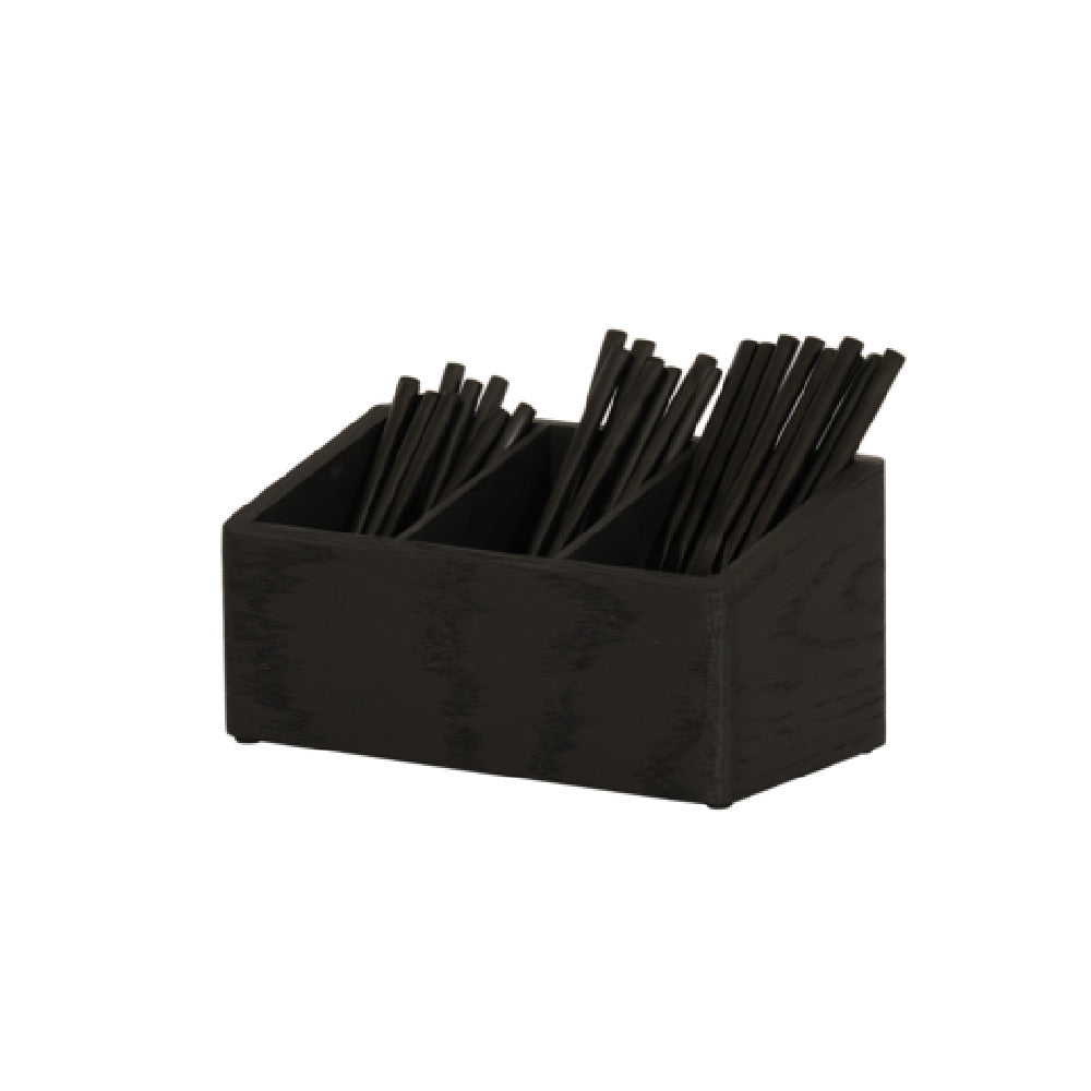 Cal Mil 23852-13 Brooklyn Flatware Organizer 3 Section 13"W X 4.5"D X 6"H