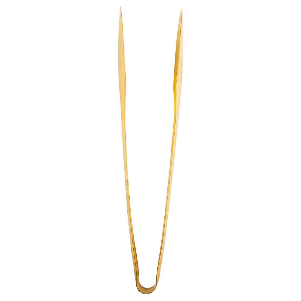 TableCraft Products 12997 - Solaire Collection Tongs, 3.5" X 1.5" X 12", Hammered Finish